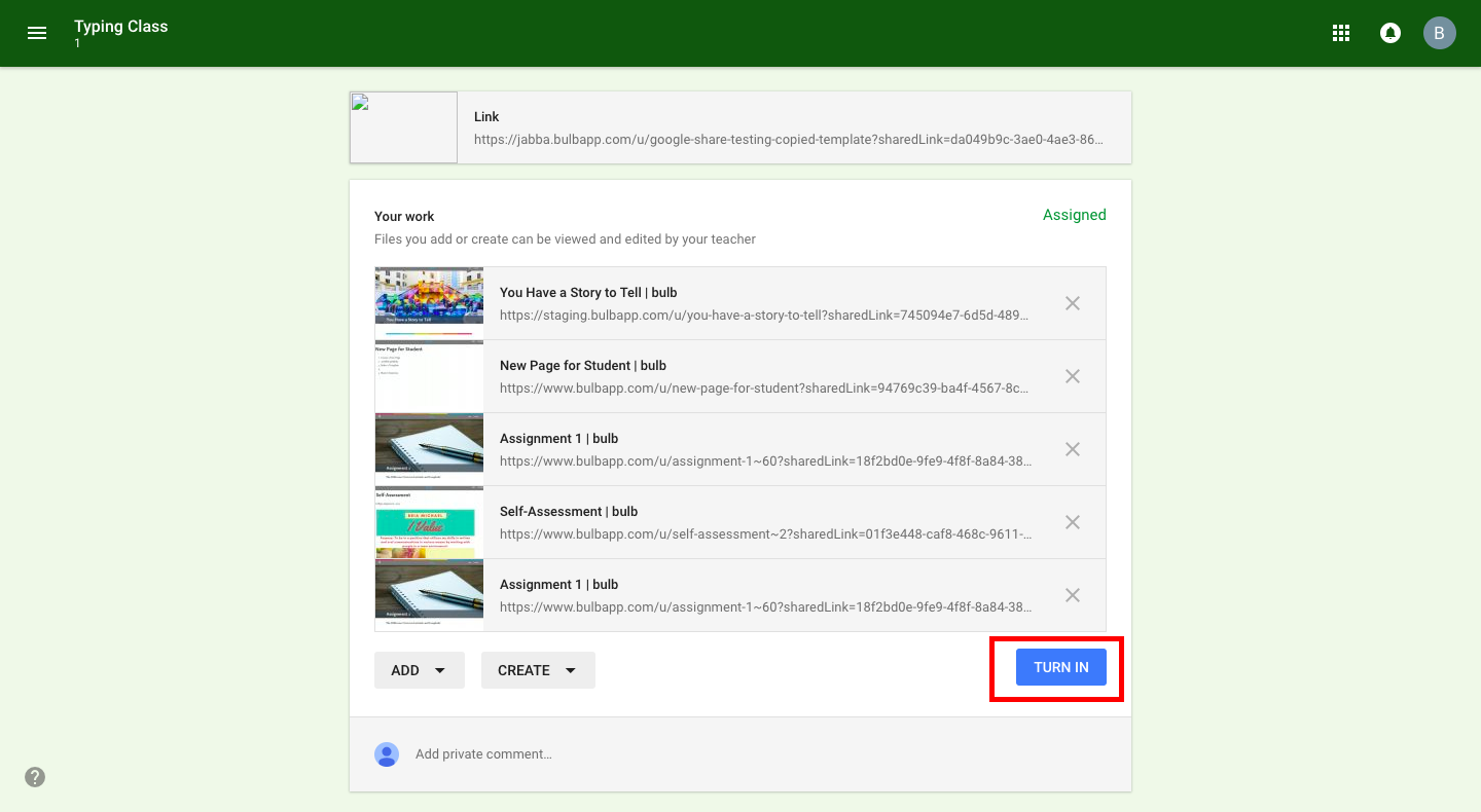 Add a Classroom Share Button, Google Classroom